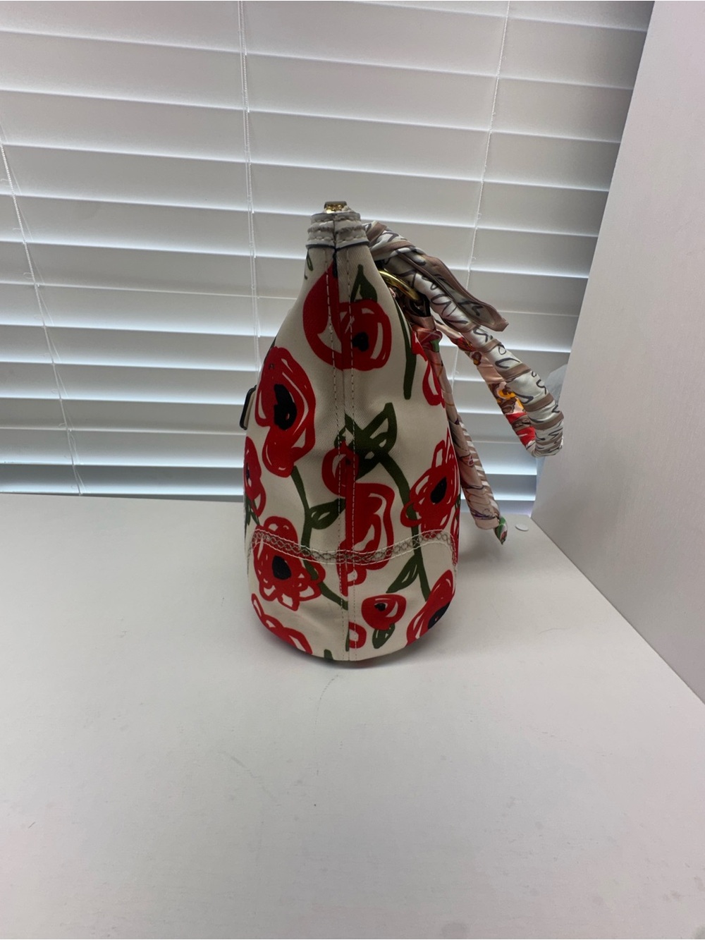 Coach Poppy Floral Hallie Tote - Picture 3 of 11